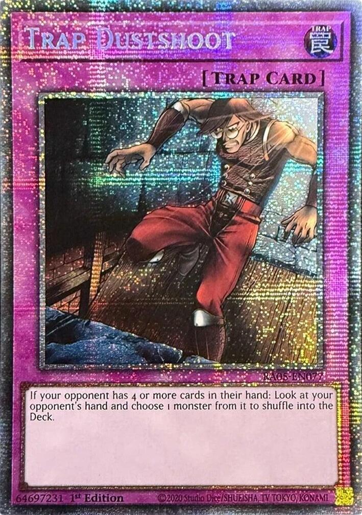 Trap Dustshoot (Starlight Rare) [RA05-EN077] Starlight Rare | Total Play