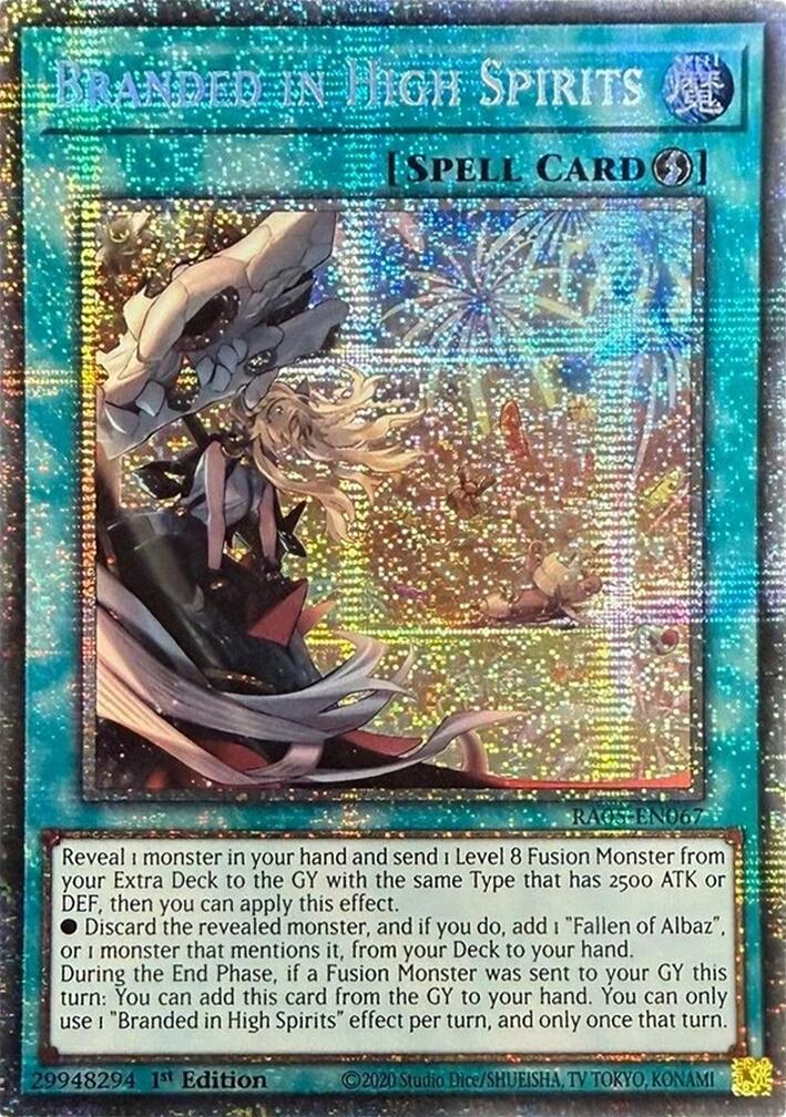 Branded in High Spirits (Starlight Rare) [RA05-EN067] Starlight Rare | Total Play