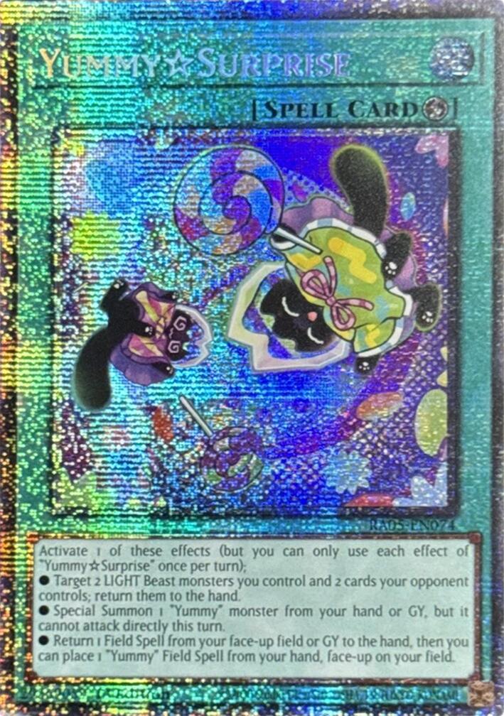 YummySurprise (Starlight Rare) [RA05-EN074] Starlight Rare | Total Play
