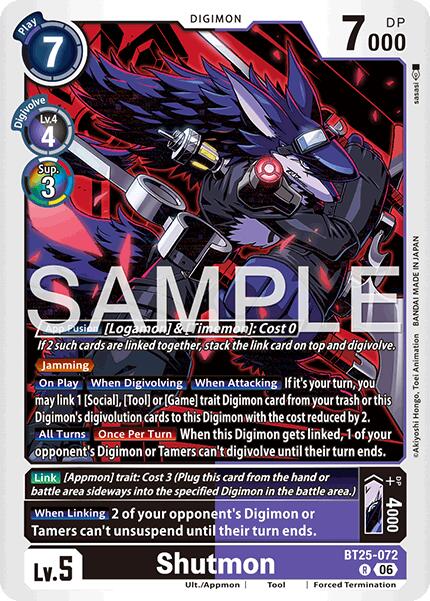 Shutmon [BT25-072] [Dual Revolution] | Total Play