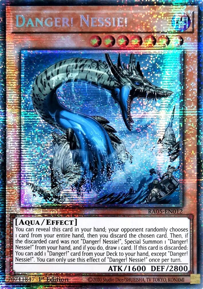 Danger! Nessie! (Starlight Rare) [RA05-EN012] Starlight Rare | Total Play
