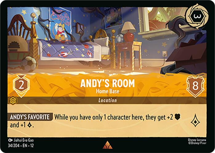 Andy's Room - Home Base (34/204) [Wilds Unknown] | Total Play