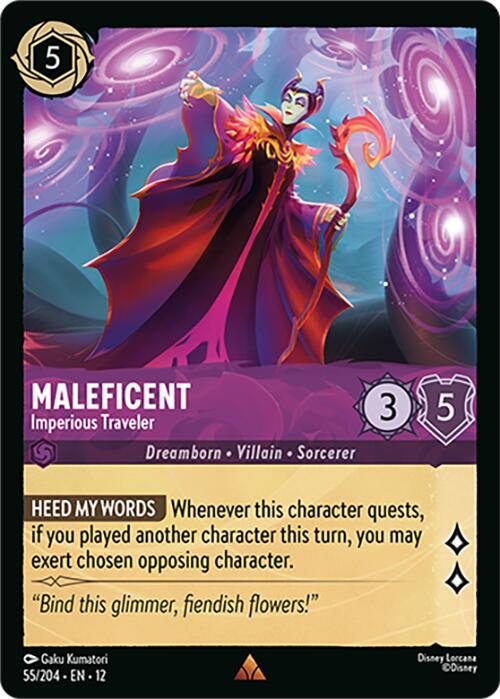 Maleficent - Imperious Traveler (55/204) [Wilds Unknown] | Total Play