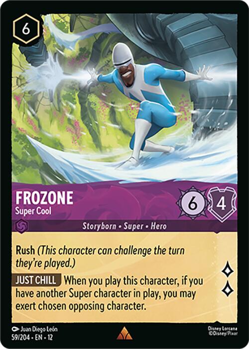 Frozone - Super Cool (59/204) [Wilds Unknown] | Total Play