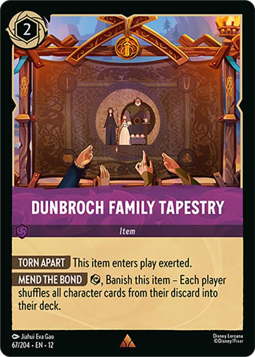 DunBroch Family Tapestry (67/204) [Wilds Unknown] | Total Play