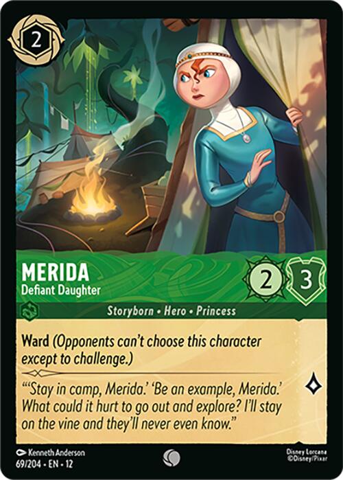 Merida - Defiant Daughter (69/204) [Wilds Unknown] | Total Play