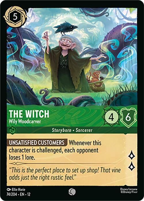 The Witch - Wily Woodcarver (74/204) [Wilds Unknown] | Total Play