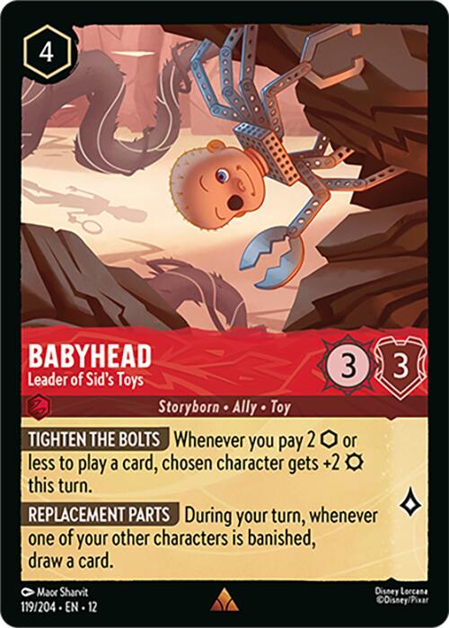 Babyhead - Leader of Sid's Toys (119/204) [Wilds Unknown] | Total Play