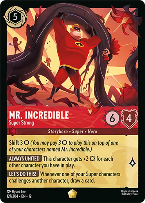 Mr. Incredible - Super Strong (127/204) [Wilds Unknown] | Total Play