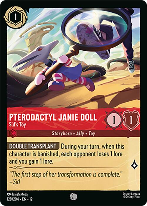 Pterodactyl Janie Doll - Sid's Toy (128/204) [Wilds Unknown] | Total Play