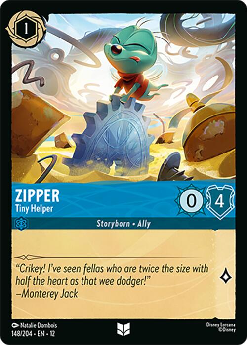 Zipper - Tiny Helper (148/204) [Wilds Unknown] | Total Play