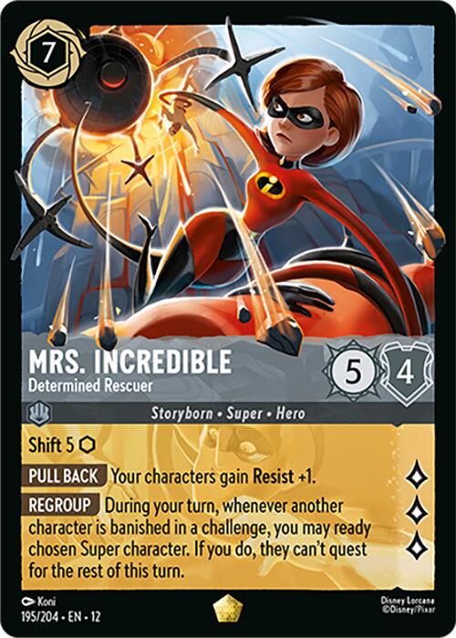 Mrs. Incredible - Determined Rescuer (195/204) [Wilds Unknown] | Total Play