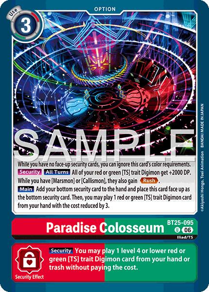 Paradise Colosseum [BT25-095] [Dual Revolution] | Total Play