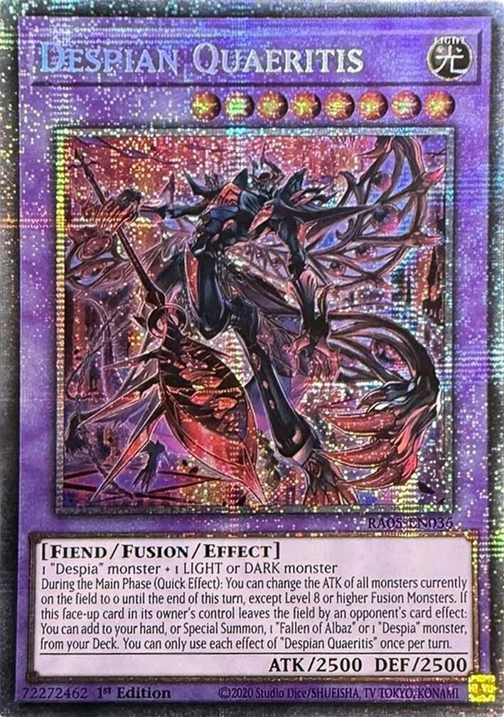 Despian Quaeritis (Starlight Rare) [RA05-EN036] Starlight Rare | Total Play