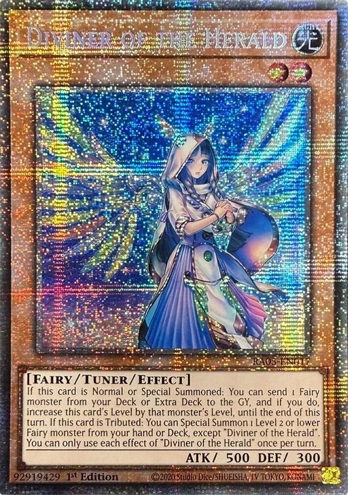 Diviner of the Herald (Starlight Rare) [RA05-EN017] Starlight Rare | Total Play