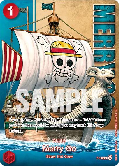 Merry Go (P-142) (Premium Card Collection -Live Action Edition Vol.2 Straw Hat Crew-) [One Piece Promotion Cards] | Total Play