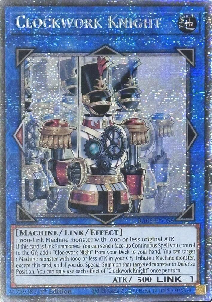 Clockwork Knight (Starlight Rare) [RA05-EN058] Starlight Rare | Total Play