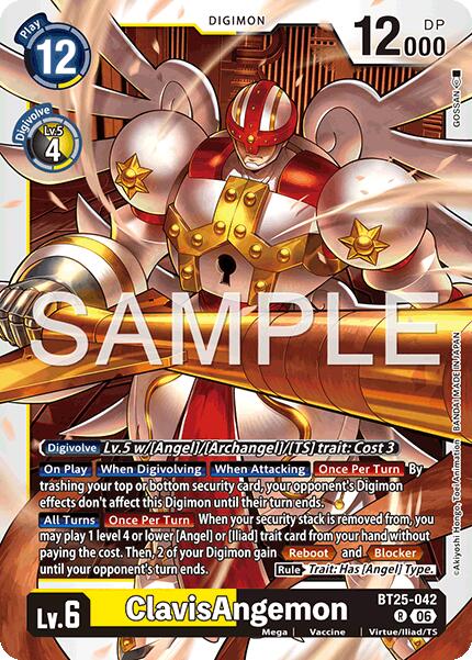 ClavisAngemon [BT25-042] [Dual Revolution] | Total Play