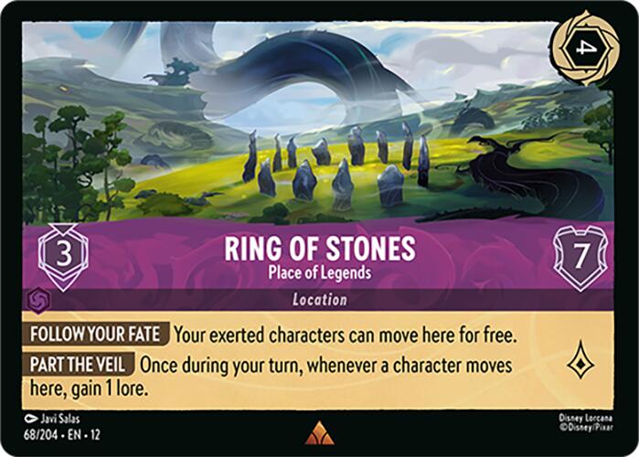 Ring of Stones - Place of Legends (68/204) [Wilds Unknown] | Total Play