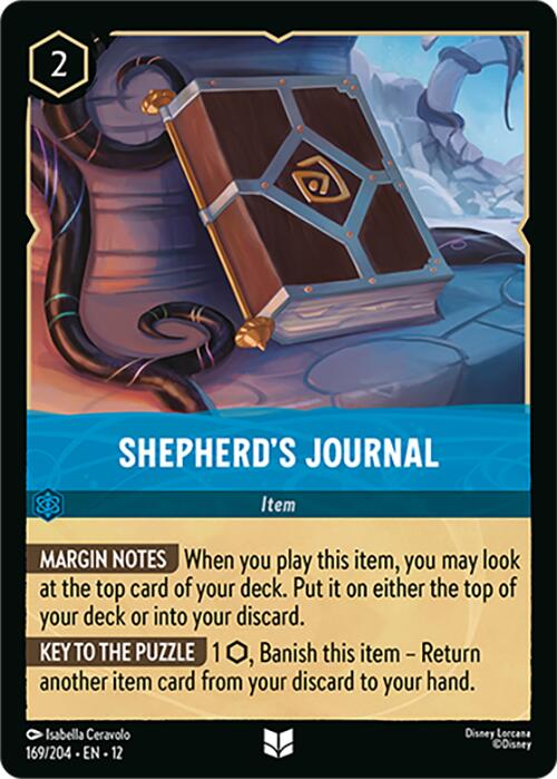 Shepherd's Journal (169/204) [Wilds Unknown] | Total Play
