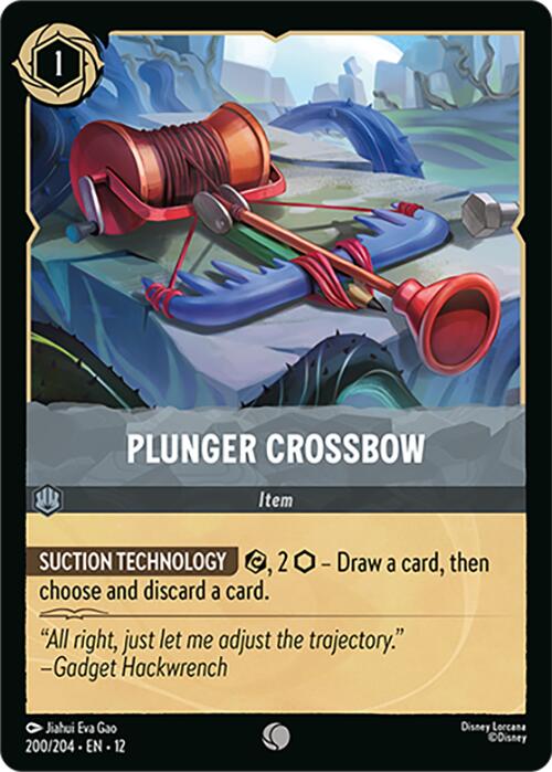 Plunger Crossbow (200/204) [Wilds Unknown] | Total Play