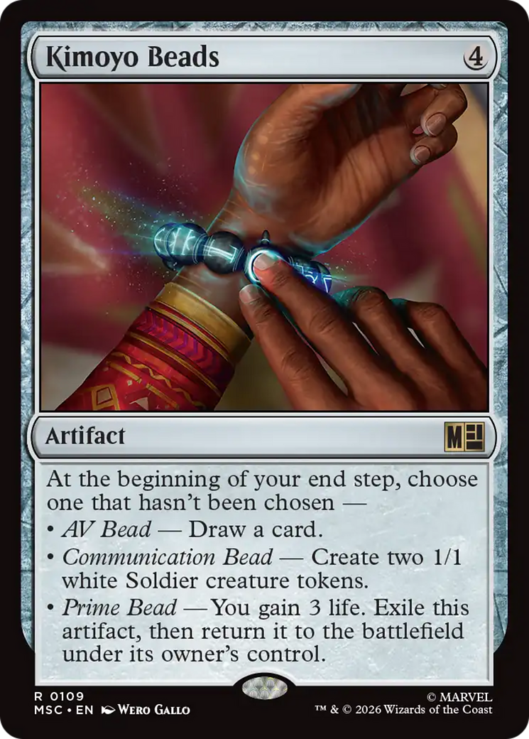 Kimoyo Beads (Surge Foil) [Marvel Super Heroes Commander] | Total Play