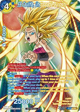 SS Caulifla, Unstoppable Curiosity (Alternate Art) (Deluxe Pack 2026 Vol.1) (P-722) [Tournament Promotion Cards] | Total Play