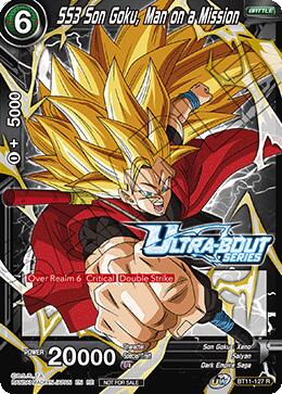 SS3 Son Goku, Man on a Mission (Event Pack 18) (BT11-127) [Tournament Promotion Cards] | Total Play
