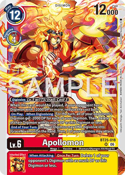 Apollomon [BT25-018] [Dual Revolution] | Total Play