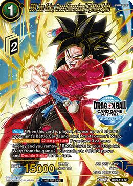 SS4 Son Goku, Cross-Dimensional Fighting Spirit (2026 Championship Regionals Top 16) (BT22-116) [Tournament Promotion Cards] | Total Play