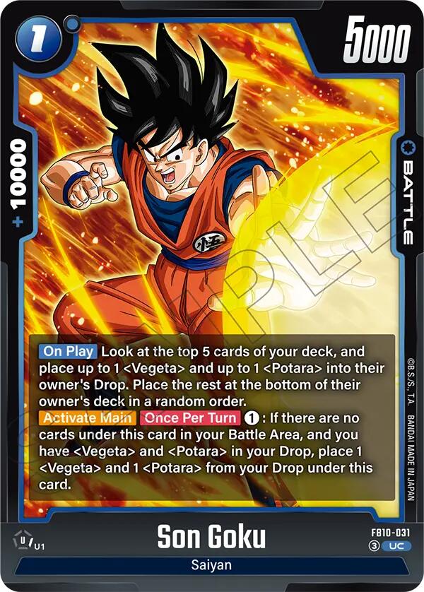 Son Goku (FB10-031) [Cross Force] | Total Play