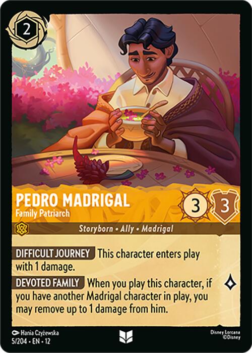 Pedro Madrigal - Family Patriarch (5/204) [Wilds Unknown] | Total Play