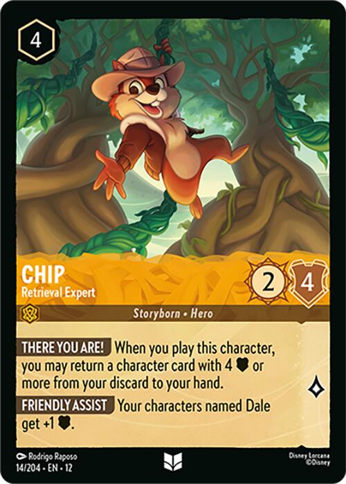 Chip - Retrieval Expert (14/204) [Wilds Unknown] | Total Play