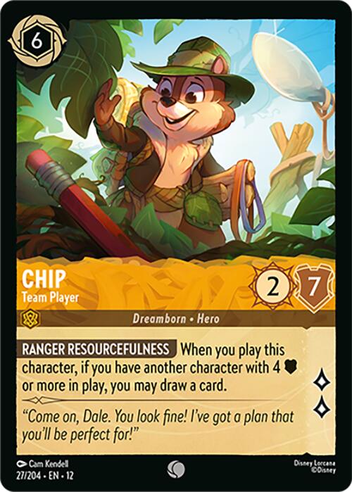 Chip - Team Player (27/204) [Wilds Unknown] | Total Play