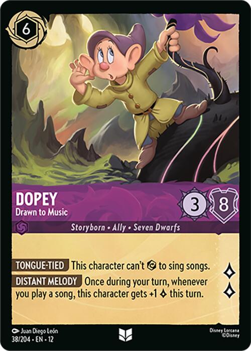 Dopey - Drawn to Music (38/204) [Wilds Unknown] | Total Play