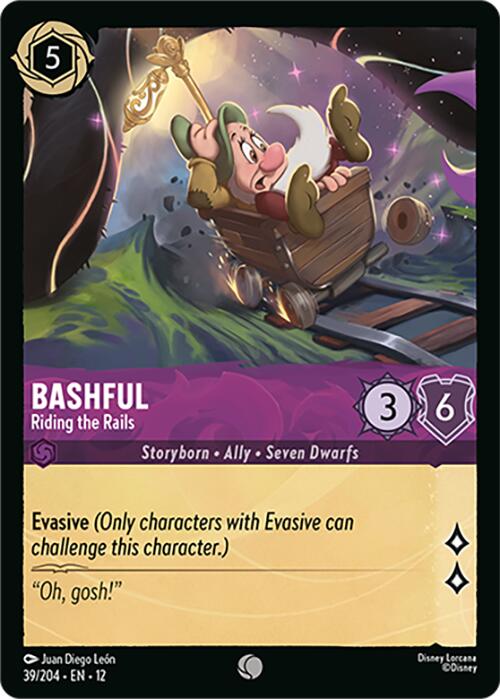 Bashful - Riding the Rails (39/204) [Wilds Unknown] | Total Play