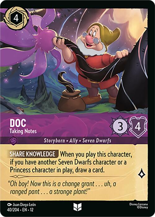 Doc - Taking Notes (Foil) (40/204) [Wilds Unknown] | Total Play