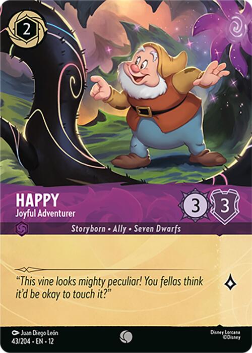 Happy - Joyful Adventurer (Foil) (43/204) [Wilds Unknown] | Total Play