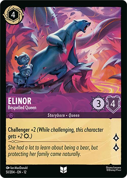 Elinor - Bespelled Queen (51/204) [Wilds Unknown] | Total Play