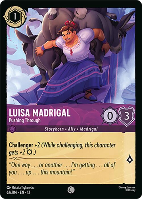 Luisa Madrigal - Pushing Through (62/204) [Wilds Unknown] | Total Play