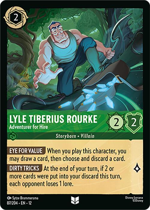Lyle Tiberius Rourke - Adventurer for Hire (87/204) [Wilds Unknown] | Total Play