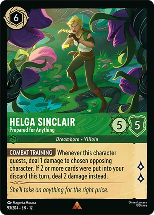 Helga Sinclair - Prepared for Anything (93/204) [Wilds Unknown] | Total Play