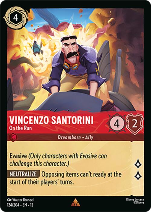 Vincenzo Santorini - On the Run (124/204) [Wilds Unknown] | Total Play