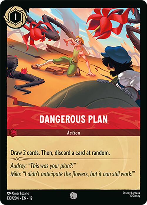Dangerous Plan (133/204) [Wilds Unknown] | Total Play