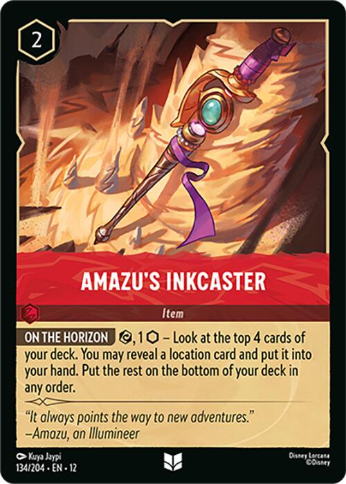 Amazu's Inkcaster (134/204) [Wilds Unknown] | Total Play
