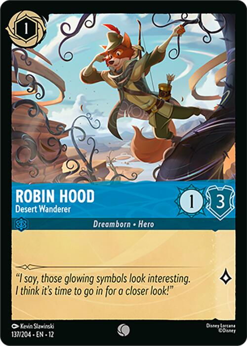 Robin Hood - Desert Wanderer (137/204) [Wilds Unknown] | Total Play