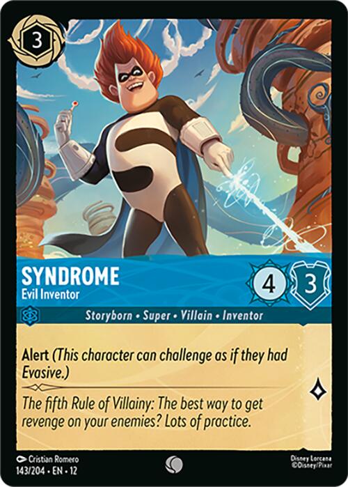 Syndrome - Evil Inventor (143/204) [Wilds Unknown] | Total Play