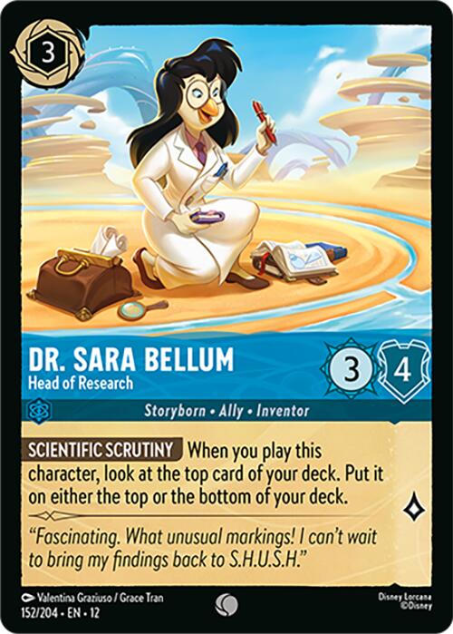 Dr. Sara Bellum - Head of Research (152/204) [Wilds Unknown] | Total Play