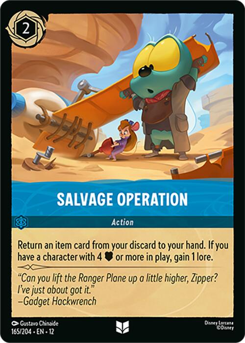 Salvage Operation (165/204) [Wilds Unknown] | Total Play