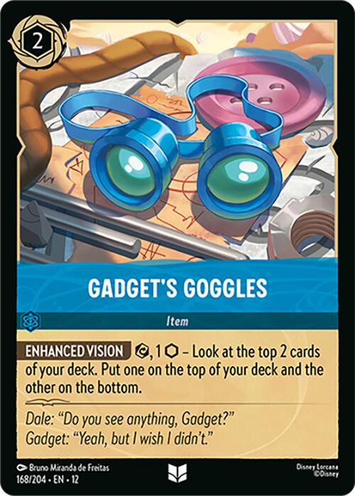 Gadget's Goggles (168/204) [Wilds Unknown] | Total Play